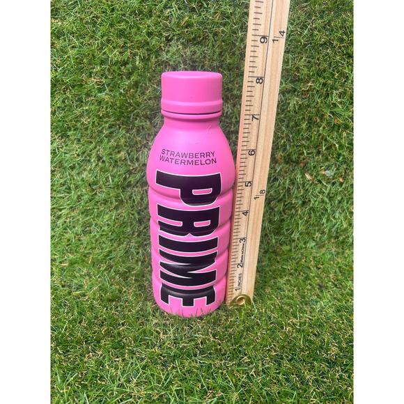 Prime Limited Edition Aluminum Strawberry Watermelon‎ Water Bottle NEW RARE - Picture 2 of 6